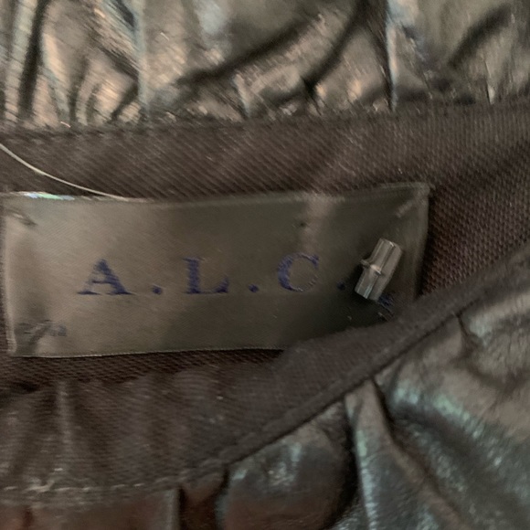 ALC leather skirt - Picture 4 of 6